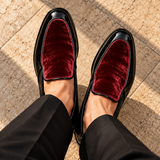Roma Lucido Glitter Patent Loafers