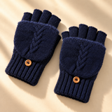 Serafina Cable-Knit Fingerless Gloves