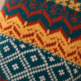 Nadia Fleece-Lined Fair Isle Slipper Socks