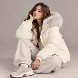 Serena Fur-Trimmed Puffer Jacket