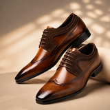 Firenze Leather Brogue Shoes