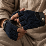 Tavero Woven Fingerless Driving Gloves