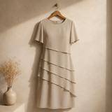 Clara Layered Midi Dress
