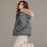 Serena Fur-Trimmed Puffer Jacket