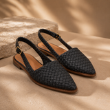 Milano Woven Slingback Flats