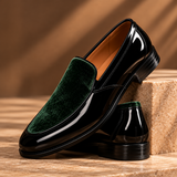 Roma Lucido Glitter Patent Loafers