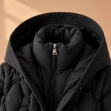 Delphine Quilted Hooded Long Puffer Coat