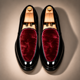 Roma Lucido Glitter Patent Loafers