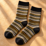 Soledad Fair Isle Crew Socks