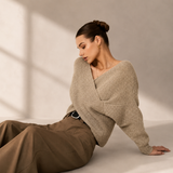 Isotta Cross-Front Knit