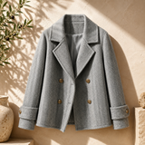 Camilla Herringbone Peacoat