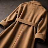 Elena Wrap Wool-Blend Coat