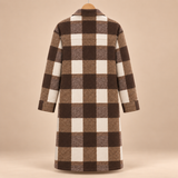 Adele Plaid Shirt Coat