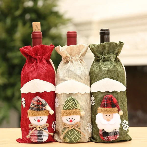 Festive Bottle Wraps