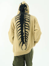 Exoskeleton hoodie with Halloween pattern – Parker & Stone