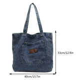 Denim Tote Bag