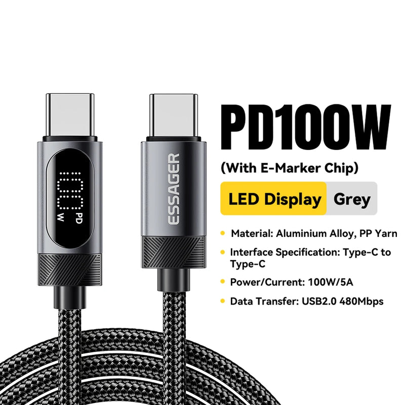 LuminCharge Pro USB-C Cable
