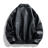 Valiant Leather Bomber Jacket
