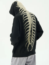 Exoskeleton hoodie with Halloween pattern – Parker & Stone