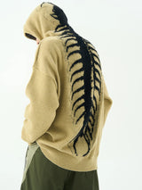 Exoskeleton hoodie with Halloween pattern – Parker & Stone