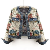Fleur Rose Denim Jacket