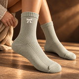 Bellissima Ribbed Knit Bow Socks