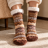 Fiorella Plush Mid-Calf Winter Socks