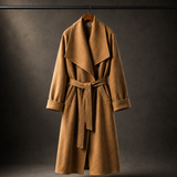 Elena Wrap Wool-Blend Coat