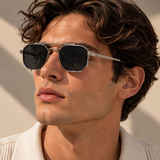 Valerio Rectangular Sunglasses