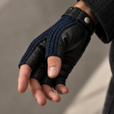 Tavero Woven Fingerless Driving Gloves