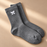 Bellissima Ribbed Knit Bow Socks