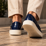 Rovello Double-Buckle Sneakers