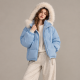 Serena Fur-Trimmed Puffer Jacket
