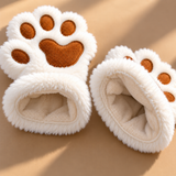 Mabel Plush Cat Paw Mittens