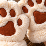 Mabel Plush Cat Paw Mittens