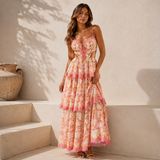 Bellavita Floral Lace Maxi Dress