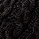 Odette Cable-Knit Fleece-Cuff Slipper Socks