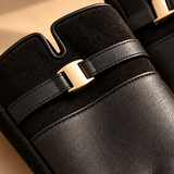 Abigail Suede Boutique Buckle Gloves