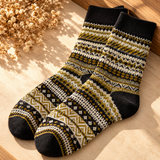 Soledad Fair Isle Crew Socks
