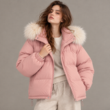 Serena Fur-Trimmed Puffer Jacket