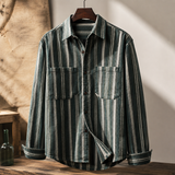 Matteo Striped Overshirt