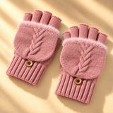 Serafina Cable-Knit Fingerless Gloves