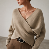 Isotta Cross-Front Knit