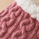 Rosalind Plush Knit Slipper Socks