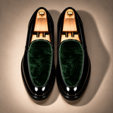 Roma Lucido Glitter Patent Loafers