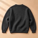 Heath Textured-Knit Henley Neck Sweater