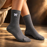 Bellissima Ribbed Knit Bow Socks
