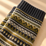 Soledad Fair Isle Crew Socks