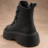 Ilaria Chunky Lace Ankle Boots