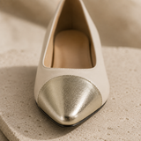 Camilla Two-Tone Court Shoes